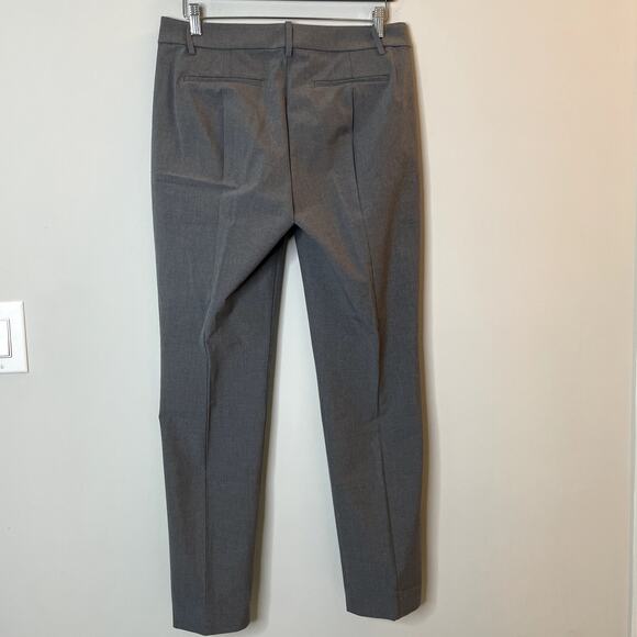J.Crew Factory Slim Fit Full Length Trouser Pant Office CB286 Heathered Grey 10 - Picture 7 of 14